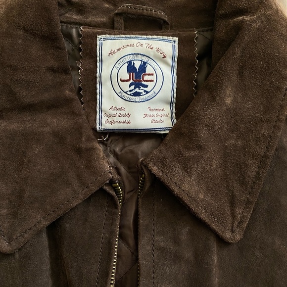 Vintage Brown Leather Jacket - Picture 2 of 3